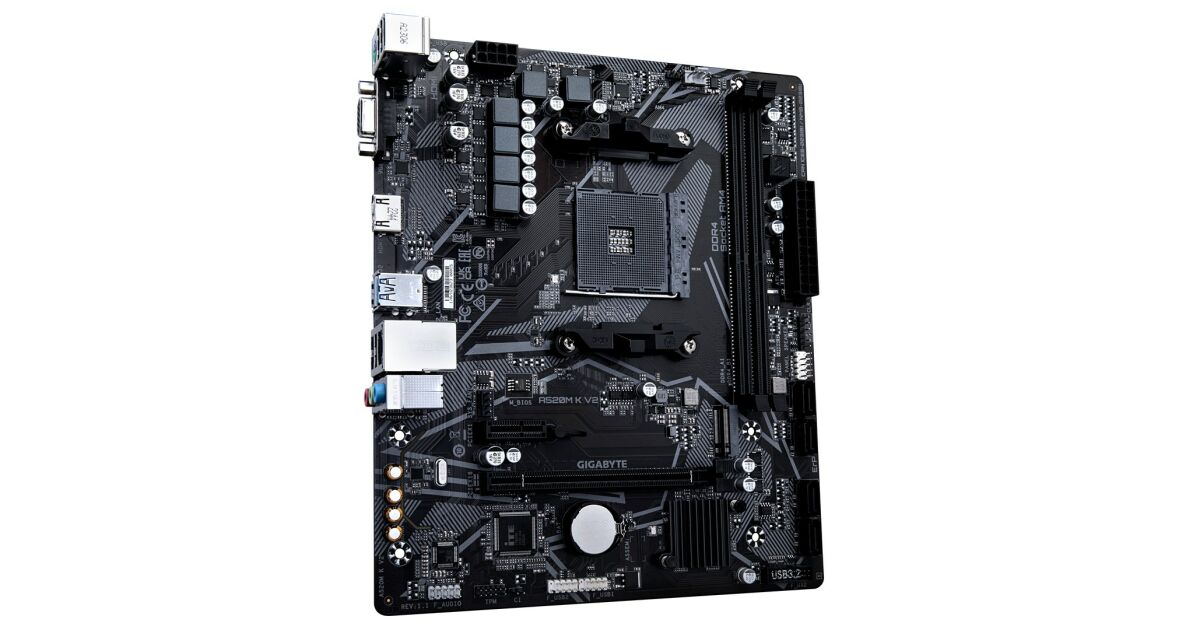 GigaByte A520M K V2 motherboard