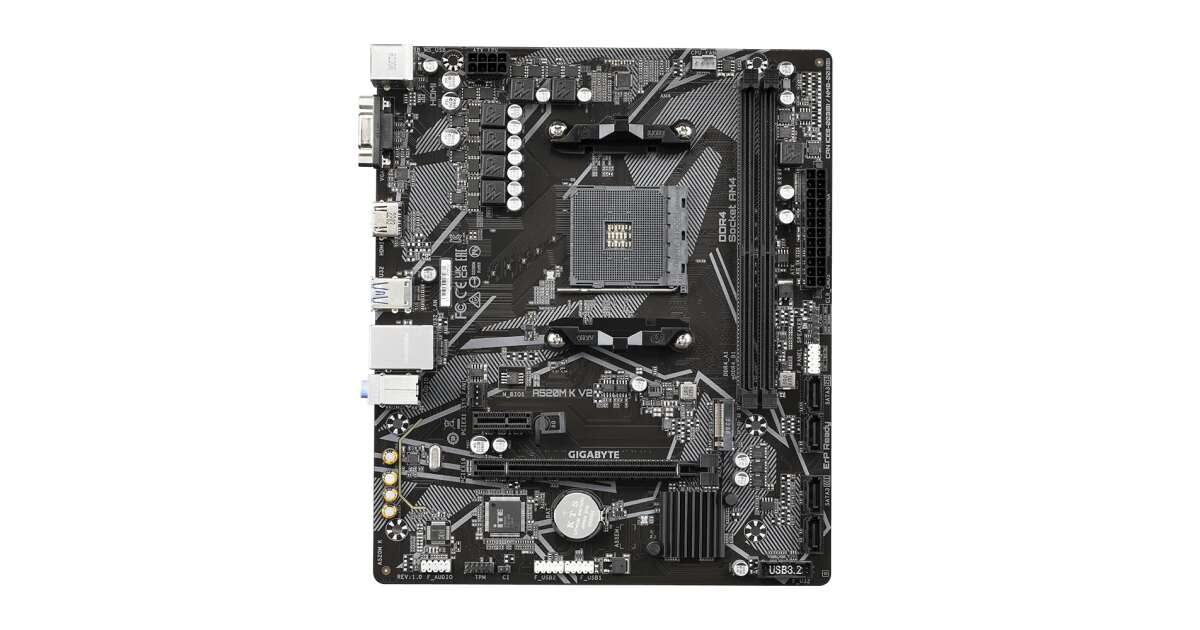 GigaByte A520M K V2 motherboard