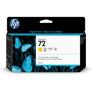 HP 72 Yellow Ink Cartridge - 130ml - Original Packaging - Office technology