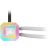 CORSAIR iCUE H150i ELITE CAPELLIX XT White Cooler CPU Pompă RGB Prim-Plan