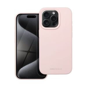 Simply Roar Cloud Skin iPhone 15 Pro pink silicone case - Phone Case