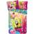 SpongeBob SquarePants bed linen set, pink, featuring SpongeBob and Patrick