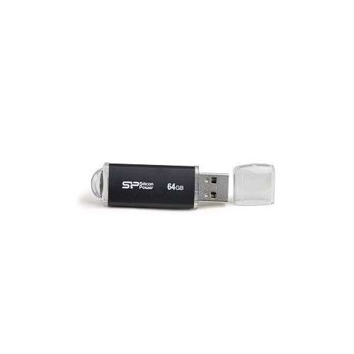 Silicon Power Ultima II-I 64GB USB flash meghajtó, fekete