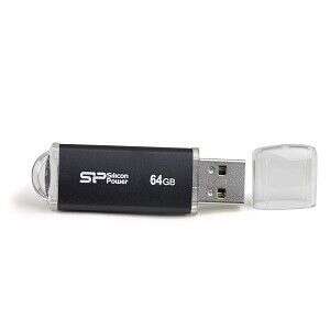 USB kľúč Silicon Power Ultima II-I 64GB, čierny - Silicon Power