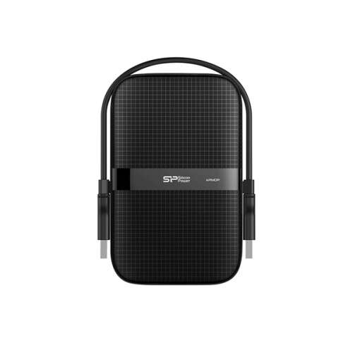 Silicon Power Armor A60 5TB externe Festplatte, schwarz, USB 3.2 Gen 1