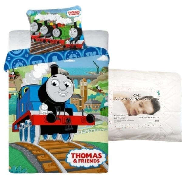 Thomas a gőzmozdony ovis ágynemű szett (Thomas)