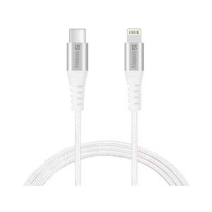Sandberg USB-C - Lightning kábel 1m fehér (136-25) 75096469 