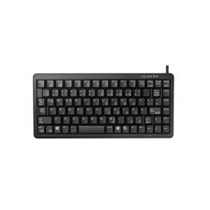 Cherry G84-4100 Compact Keyboard with German Layout, Black - Keyboard