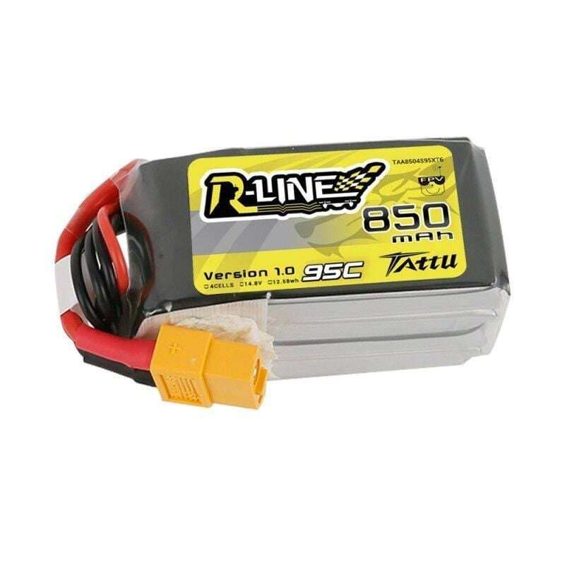 Tattu R-Line 850mAh 14.8V 95C 4S1P akkumulátor (TAA8504S95XT6)