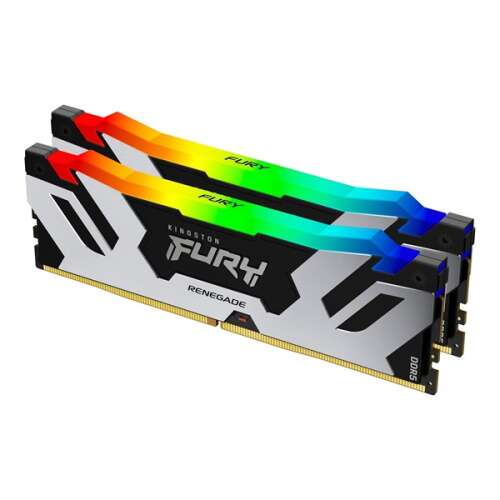 Kingston Fury Renegade RGB DDR5 64GB 6000MHz RAM-Kit (2x32GB) Schwarz/Silber