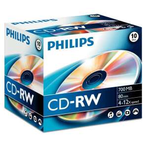 Philips CD-RW 80'/700MB újraírható lemez 75103052 