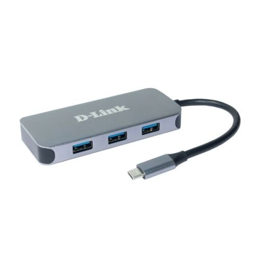 D-Link DUB-2335 3 portos USB HUB + USB-C + HDMI + Ethernet 163439931 - D-Link