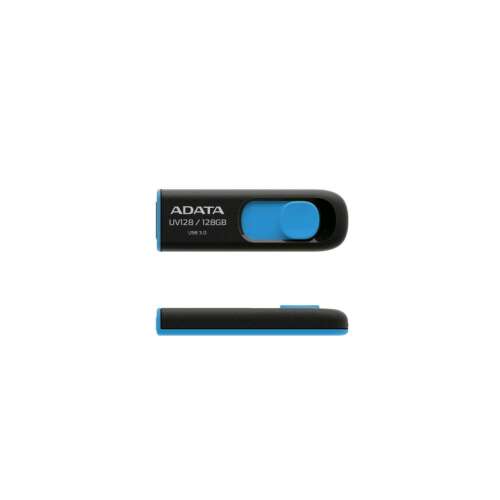Stick USB ADATA UV128 128GB USB 3.0, negru și albastru