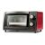 Girmi FE10 10L Electric Oven, Red and Black Design