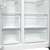 Gorenje NRR9185EAXL side by side refrigerator interior with shelves and drawers