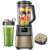 Sencor SBU 7677CH Automatic Vacuum Super Blender, black and champagne, with smoothie bottle