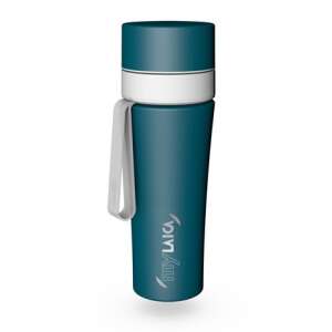 Laica BR70A06 stainless steel water filter bottle, teal blue color - Water Bottle