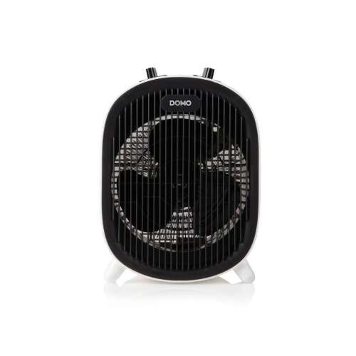Domo DO7325F elektromos ventilátoros fűtő, fehér és fekete, 2000 watt