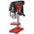 Einhell TC-BD 450 bench drill press, red and black, with a clear plastic chip guard
