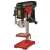 Einhell TC-BD 450 bench drill press, red and black, with a clear plastic chip guard