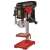 Einhell TC-BD 450 bench drill press, red and black, with a clear plastic chip guard