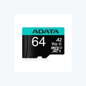 A-Data 64GB Premier Pro microSDXC memory card - Photography, Video & Optic