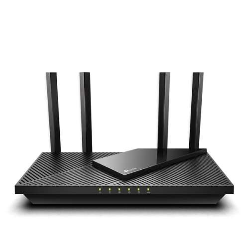 TP-Link Archer AX55 Pro Wi-Fi 6 Router, schwarz, Vorderansicht