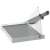 Leitz Precision Home Office A4 karos vágógép, fehér, 10 lap kapacitás, penge közeli képe