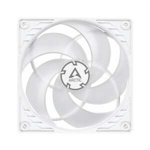Ventilator Arctic P12 PWM PST 120mm alb, vedere din față - Ventilator de PC