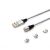 SAVIO KABEL MAGNETYCZNY USB - USB TYP C, MICRO I LIGHTNING, 1M, SREBRNY CL-153 133726808