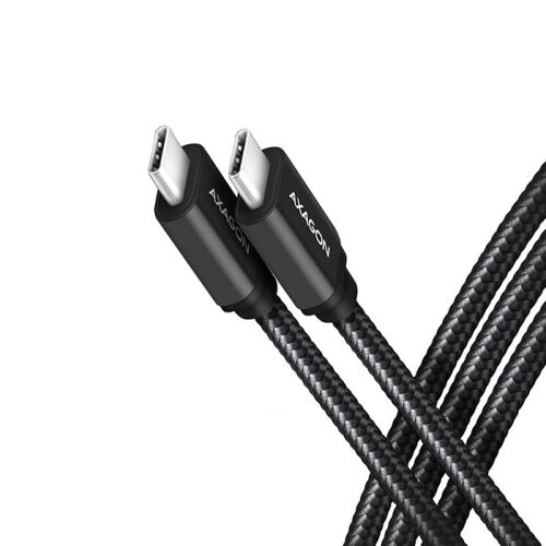 Cablu Axagon USB-C la USB-C cu fir împletit