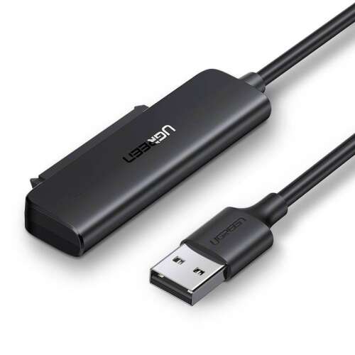 Adapter UGREEN USB do SATA dla dysków twardych 2,5 cala, czarny
