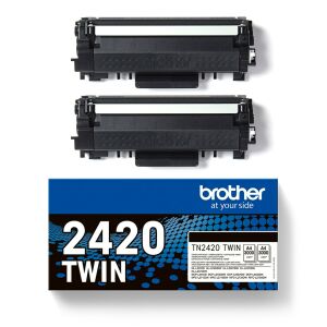 Brother TN2420 Twin Pack Crni laserski toner - Printer i skener