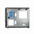 Belső nézet a Chieftec Uni UC-03B-OP PC házról 2.5" SSD helyével