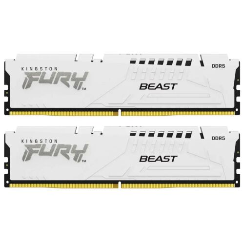 KINGSTON DDR5 64 GB 6000MHz CL36 FURY BEAST WHITE EXPO KitX2