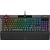 Vorderansicht der optisch-mechanischen Gaming-Tastatur CORSAIR K100 RGB OPX