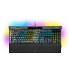 CORSAIR K100 RGB OPX Optičko-mehanička gaming tipkovnica s RGB osvjetljenjem i osloncem za zapešće - Tipkovnica