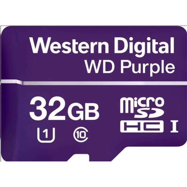 Western Digital MicroSD kártya - 32GB (microSDHC, SDA 6.0, 24/7...