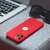 Red silicone case for iPhone 15 Plus, Forcell Soft brand