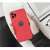 Red silicone case for iPhone 15 Plus, Forcell Soft brand