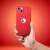 Red silicone case for iPhone 15 Pro, Forcell Soft