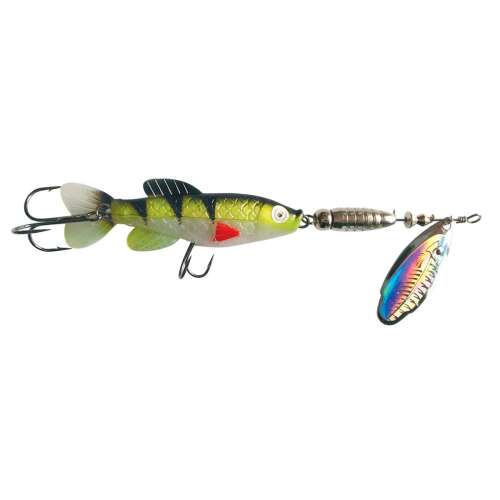 Jaxon Holo Reflex Rotus Minnow csalétek, 10g, horgászcsali, sügér, csuka, süllő, pisztráng, süllő, horgászfelszerelés - Körforgó és támolygó villantó