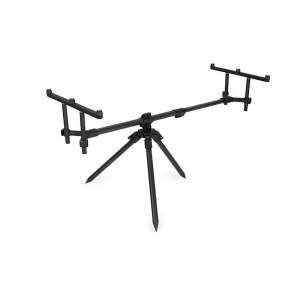 Fox EOS 2-es és 3-as bot állvány, fekete, két buzz barral - Rod pod & bottartó