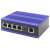 Digitus Ipari 5 Portos Fast Ethernet Switch, kék fém ház, 5 RJ-45 port, DIN sínre szerelhető