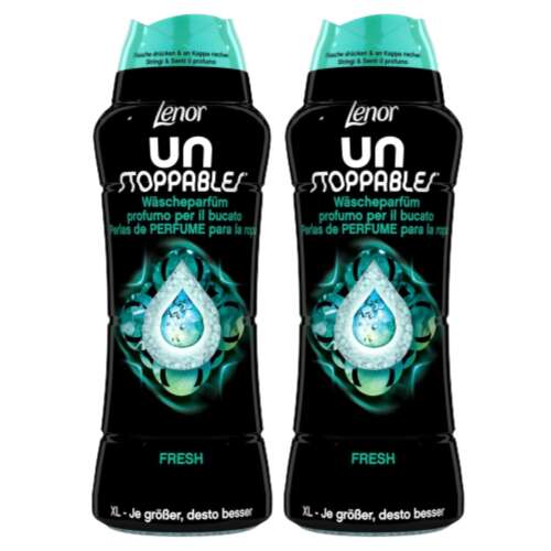 Lenor Unstoppables Fresh Parfümgyöngyök 2x510g - 72 mosás