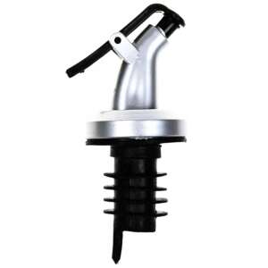 Dozator universal negru și argintiu pentru sticle de ulei și oțet - Distribuitoare de ulei și oțet