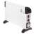 Mesko MS7741w electric heater, side view, white, 2000W