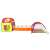 Springos Pop Up Play Tent with Tunnel and ball pit, full view