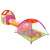 Springos Pop Up Play Tent with Tunnel and ball pit filled with colorful balls