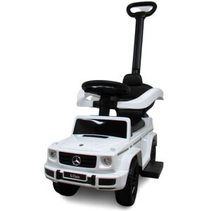 Mercedes Benz G350 Bébitaxi tolókarral, fehér - R-Sport